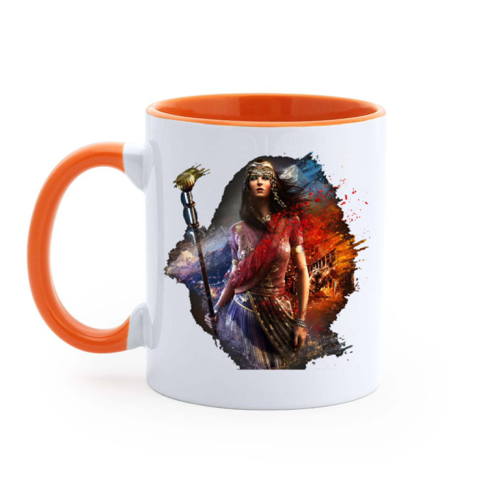 Taza Bicolor de Cerámica Sublimación Stamina Mango 4001 - Imagen 6